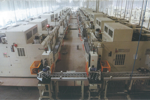 缸(gāng)體缸蓋柔性(xing)生産線