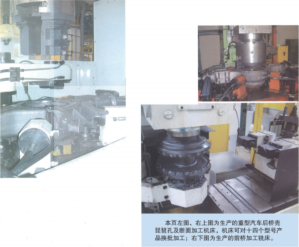 汽(qì)車後橋琵琶孔加(jia)工镗孔車端面組(zu)合機床